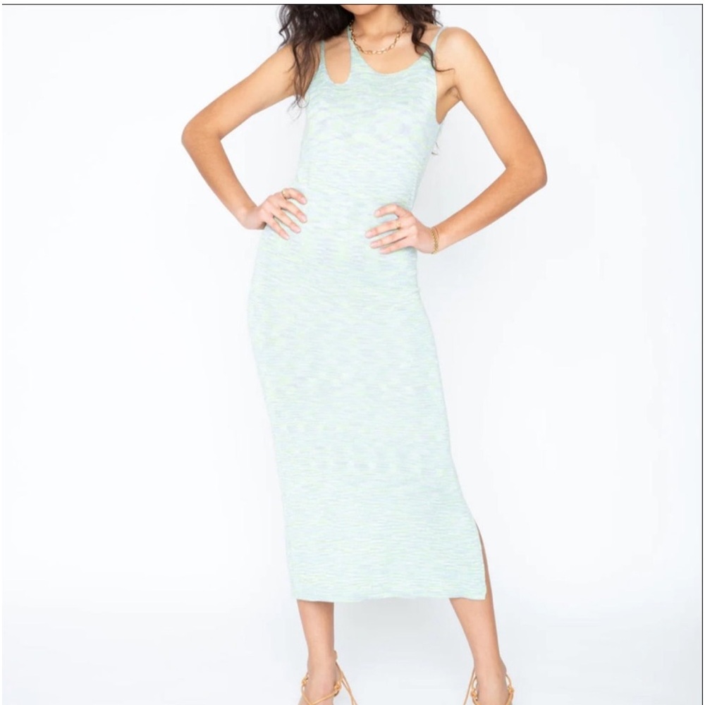 NEW Revolve/Callahan Knitwear Zoe Dress in Glacier Space‎ Dye!!!